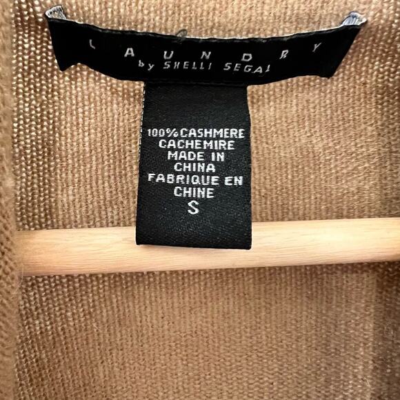 Laundry By Shelli Segal 100% Cashmere Cardigan - Picture 2 of 4